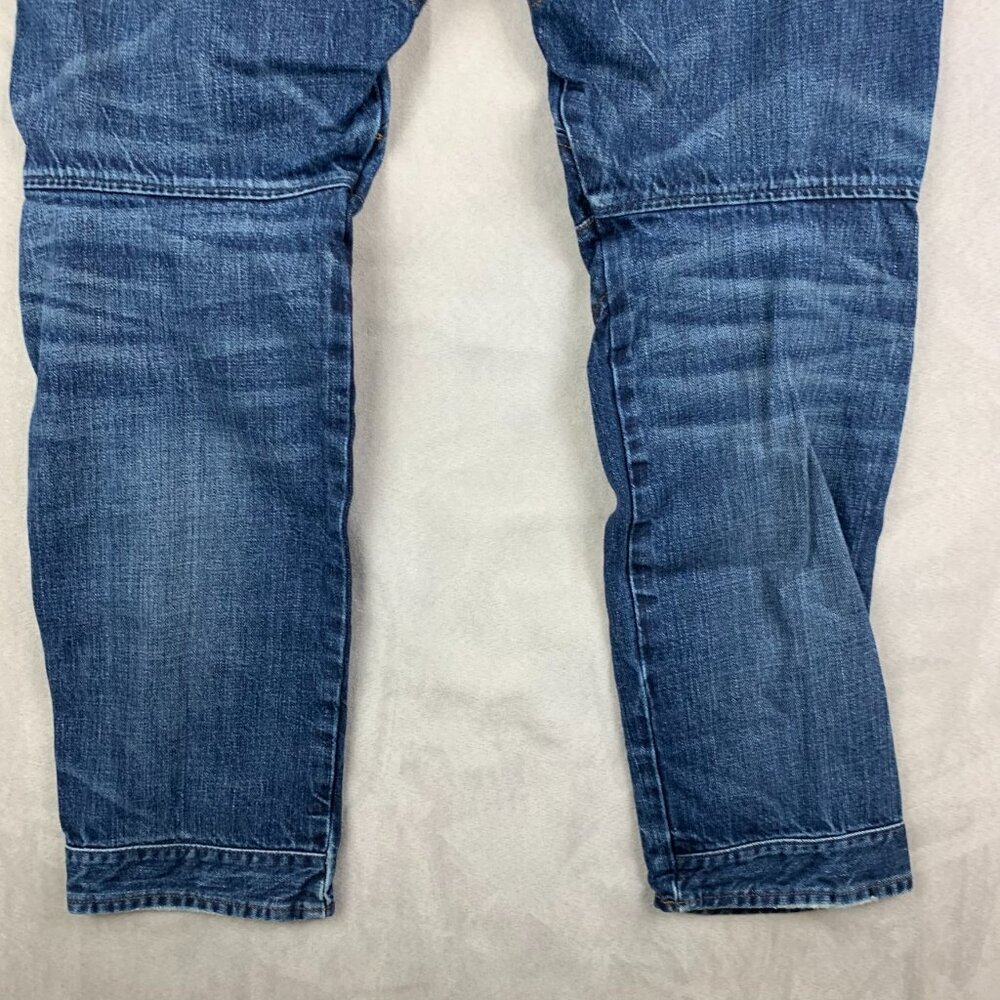 G Star Raw Mens Pants 30 Blue Denim Jeans 5620 3D Tapered Double Knee 30x29 - Picture 8 of 12